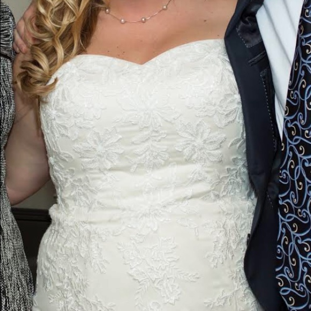 David’s Bridal Wedding dress